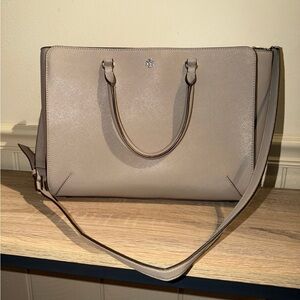 Tory Burch Light Taupe Shoulder Bag